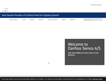 Tablet Screenshot of danfoss-semco.com